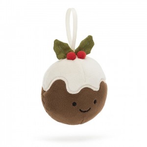 Jellycat Festive Folly Christmas Pudding | YNULG4382