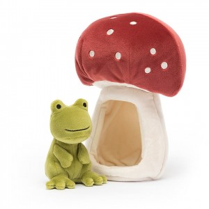 Jellycat Forest Fauna Frog | WUFKD3479