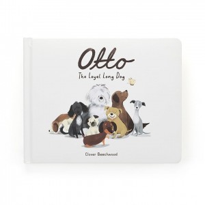 Jellycat Otto the Loyal Long Dog Book | HBEXM9256