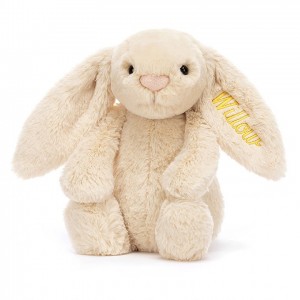 Jellycat Personalised Bashful Luxe Bunny Willow Medium | VXKTL0725