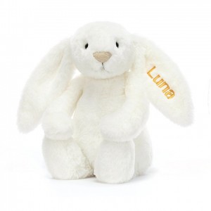 Jellycat Personalised Bashful Luxe Bunny Luna Medium | KZBWT9217