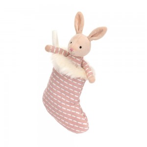 Jellycat Shimmer Stocking Bunny | GVQDY8402