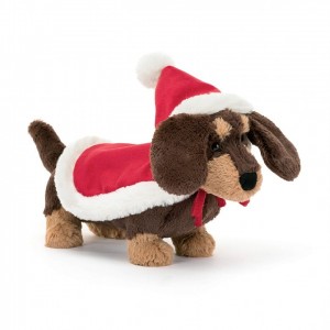 Jellycat Winter Warmer Otto Sausage Dog | GCFKQ8945