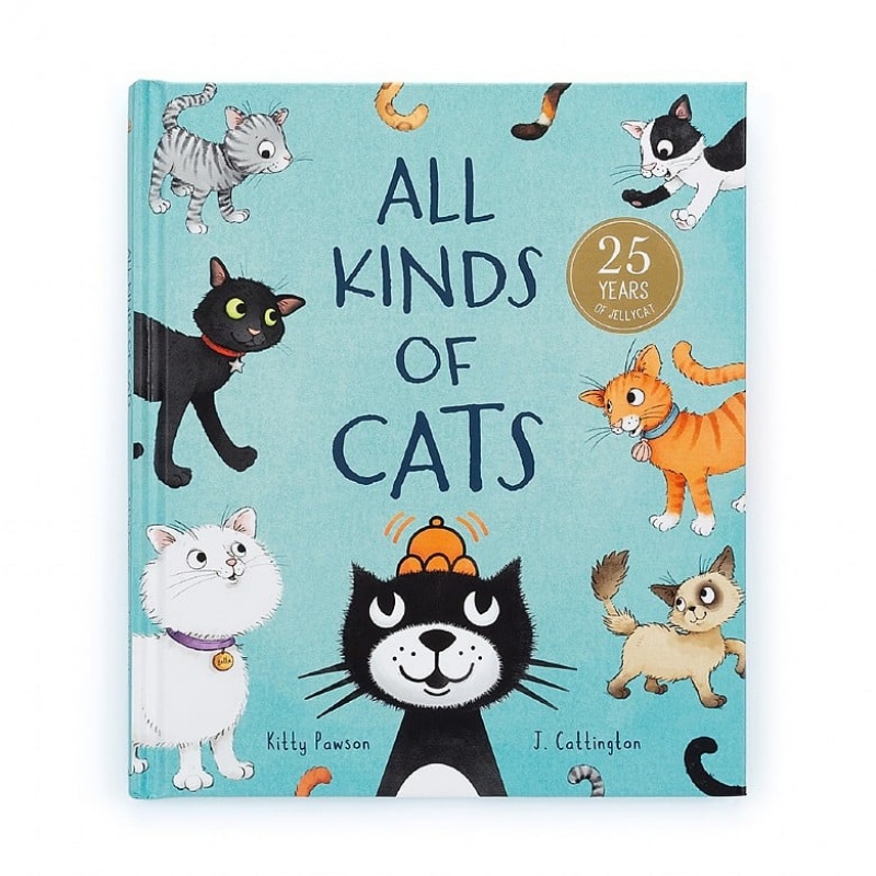 Jellycat All Kinds of Cats Book Medium | CNLQE8503