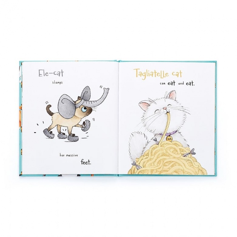 Jellycat All Kinds of Cats Book Medium | CNLQE8503