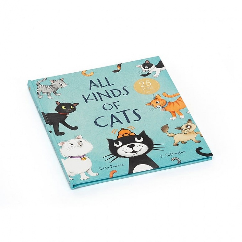 Jellycat All Kinds of Cats Book | ZFBXI7984