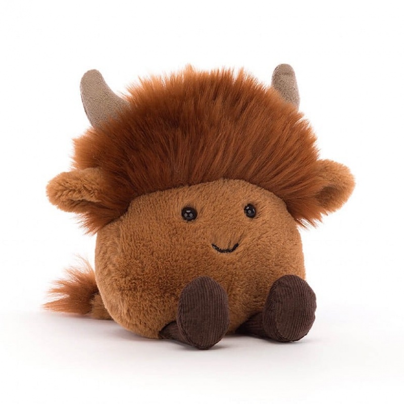 Jellycat Amuseabean Highland Cow | OSAGT2856