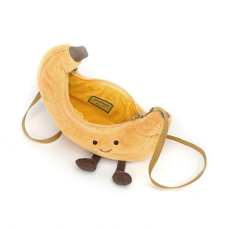 Jellycat Amuseable Banana Bag | YQJIB0456