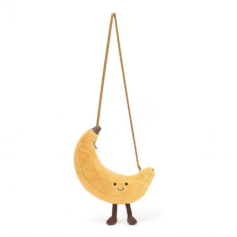 Jellycat Amuseable Banana Bag | YQJIB0456