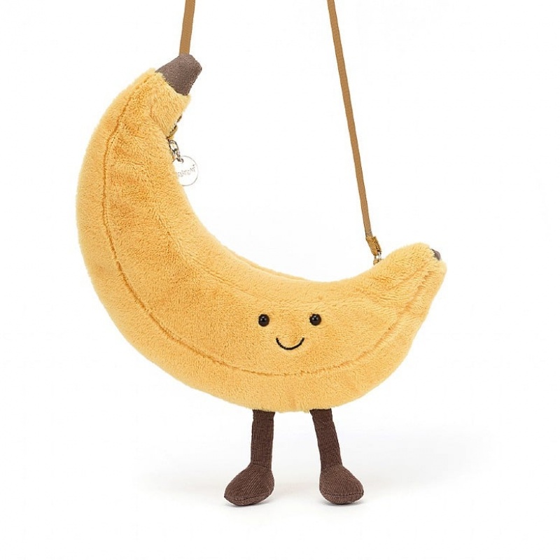 Jellycat Amuseable Banana Bag | YQJIB0456