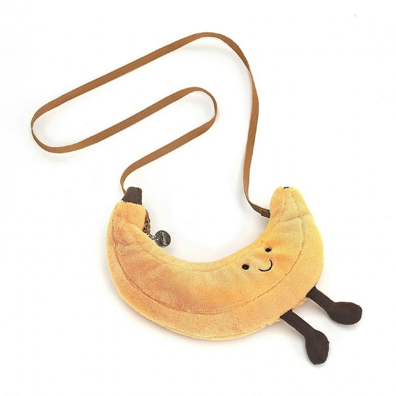 Jellycat Amuseable Banana Bag | YQJIB0456