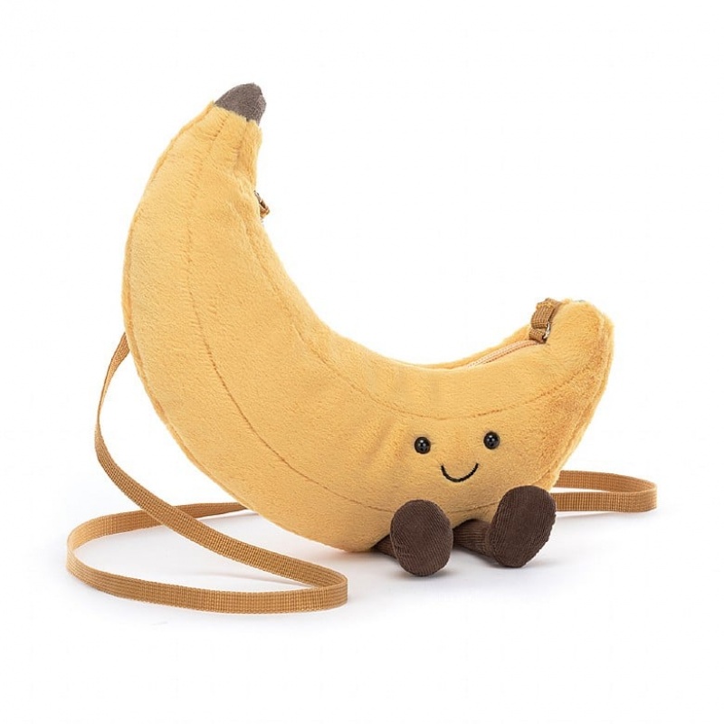 Jellycat Amuseable Banana Bag | YQJIB0456