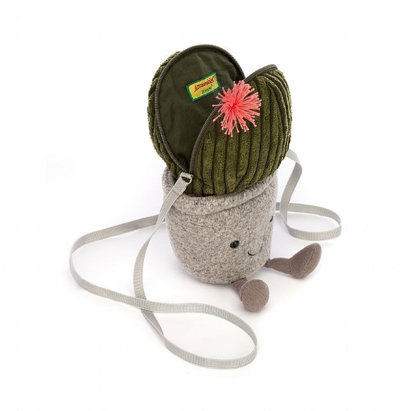 Jellycat Amuseable Cactus Bag | QKRVT3496