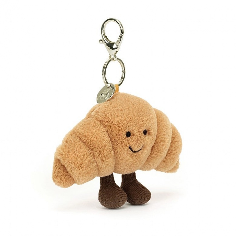 Jellycat Amuseable Croissant Bag Charm | POBTR7926