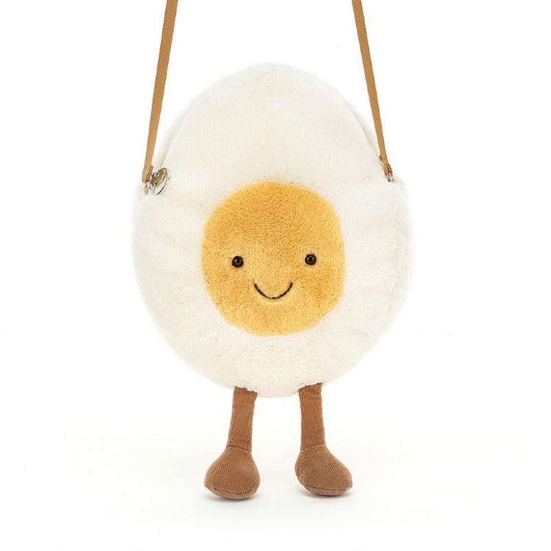 Jellycat Amuseable Happy Boiled Egg Bag | OKINP2560