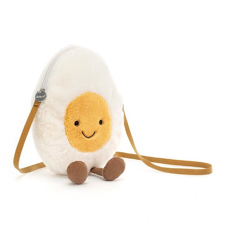 Jellycat Amuseable Happy Boiled Egg Bag | OKINP2560