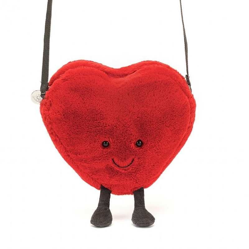 Jellycat Amuseable Heart Bag | IKQZF2367