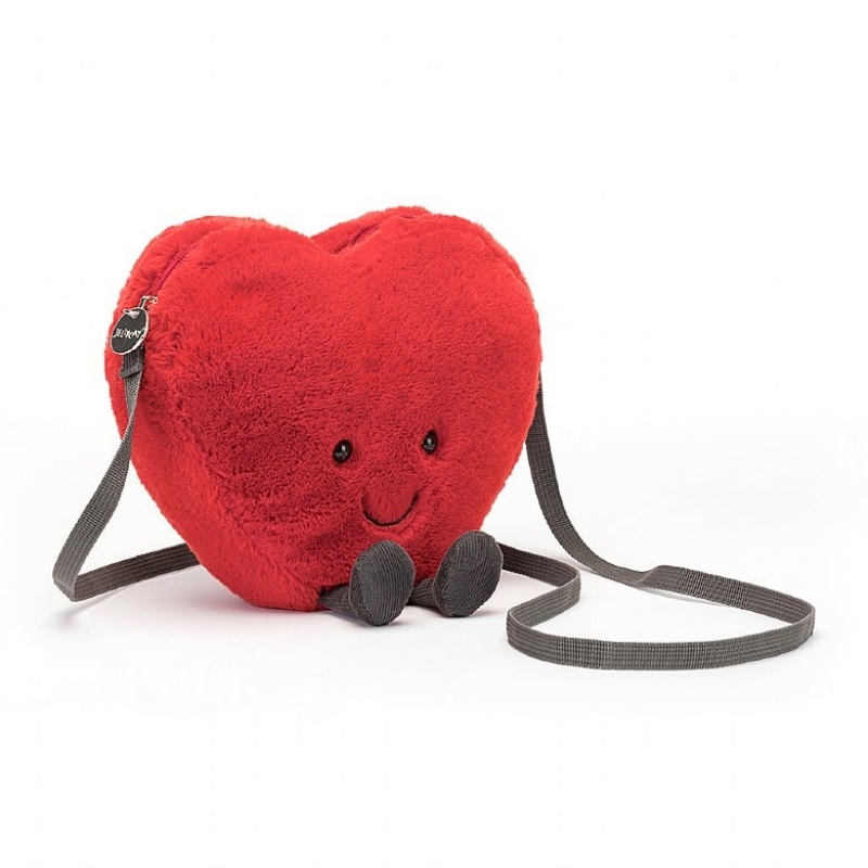 Jellycat Amuseable Heart Bag | IKQZF2367