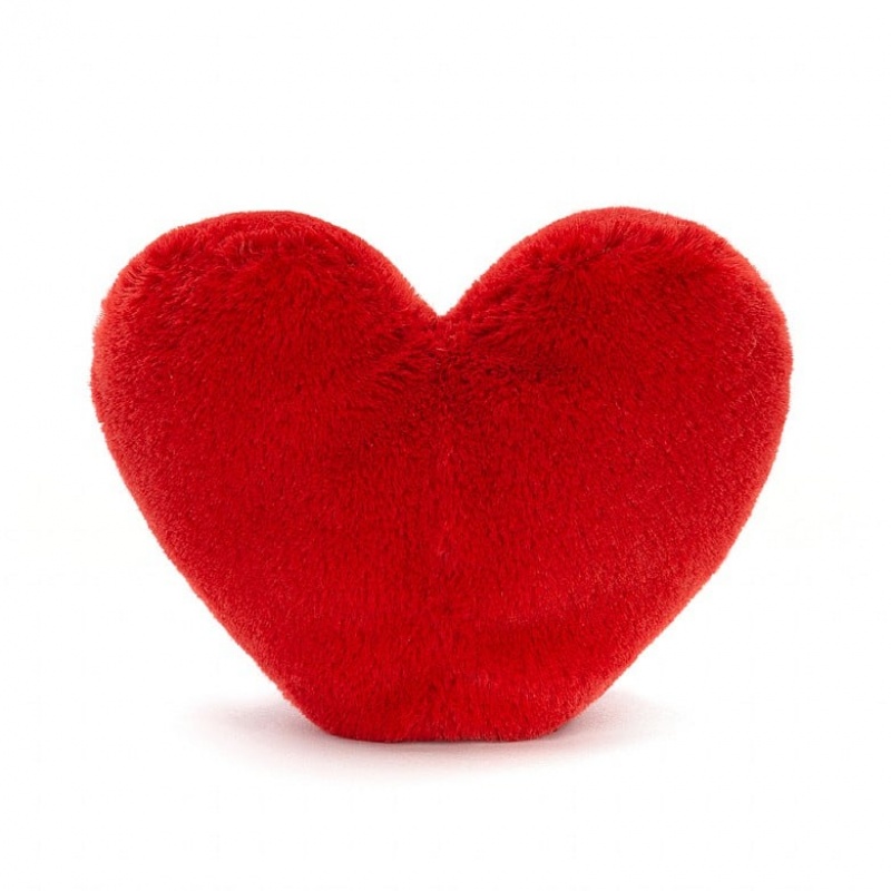 Jellycat Amuseable Red Heart Large | BKIWZ6432