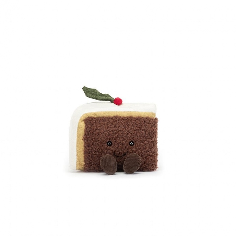 Jellycat Amuseable Slice of Christmas Cake | LXMZU1089