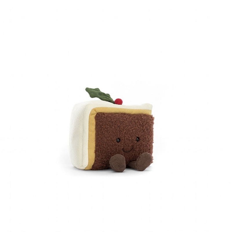 Jellycat Amuseable Slice of Christmas Cake | LXMZU1089