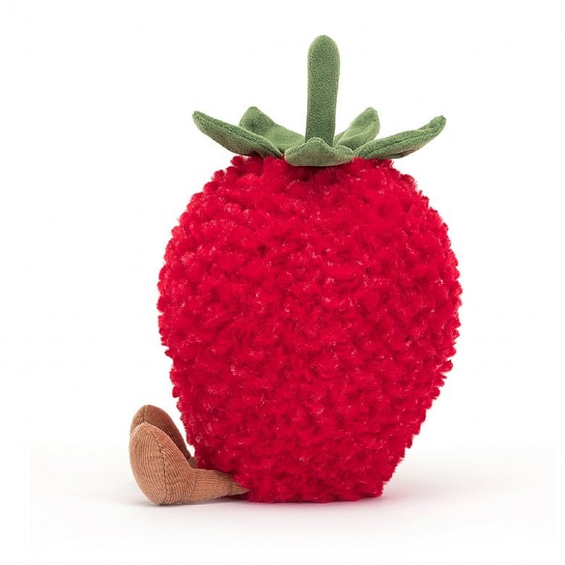 Jellycat Amuseable Strawberry Large | KZLTB5137