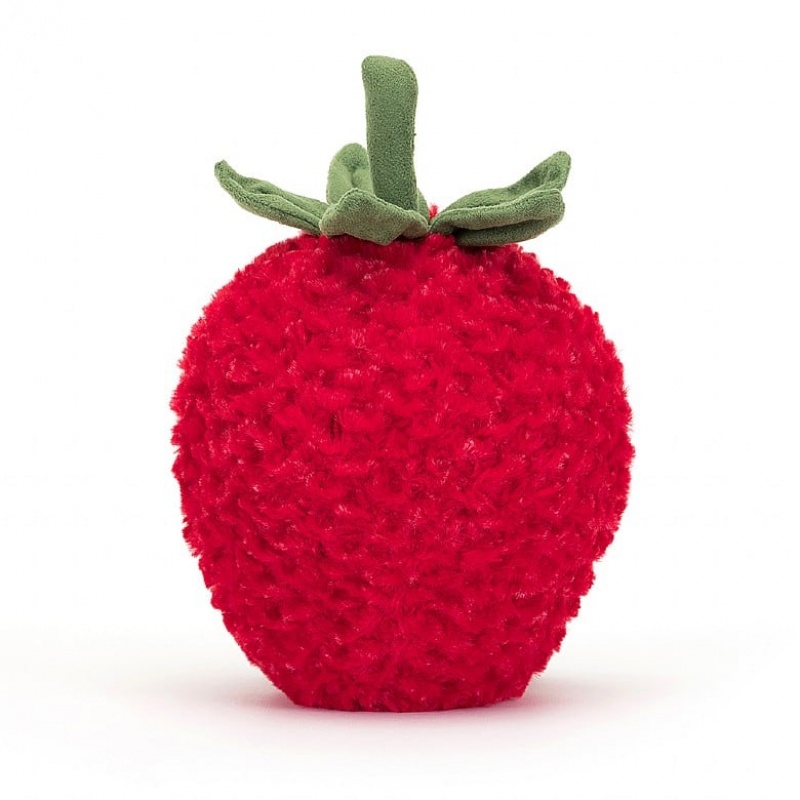 Jellycat Amuseable Strawberry Large | KZLTB5137