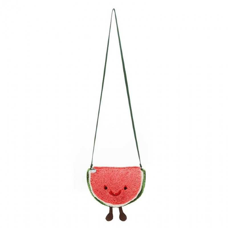 Jellycat Amuseable Watermelon Bag | ASLXK8026