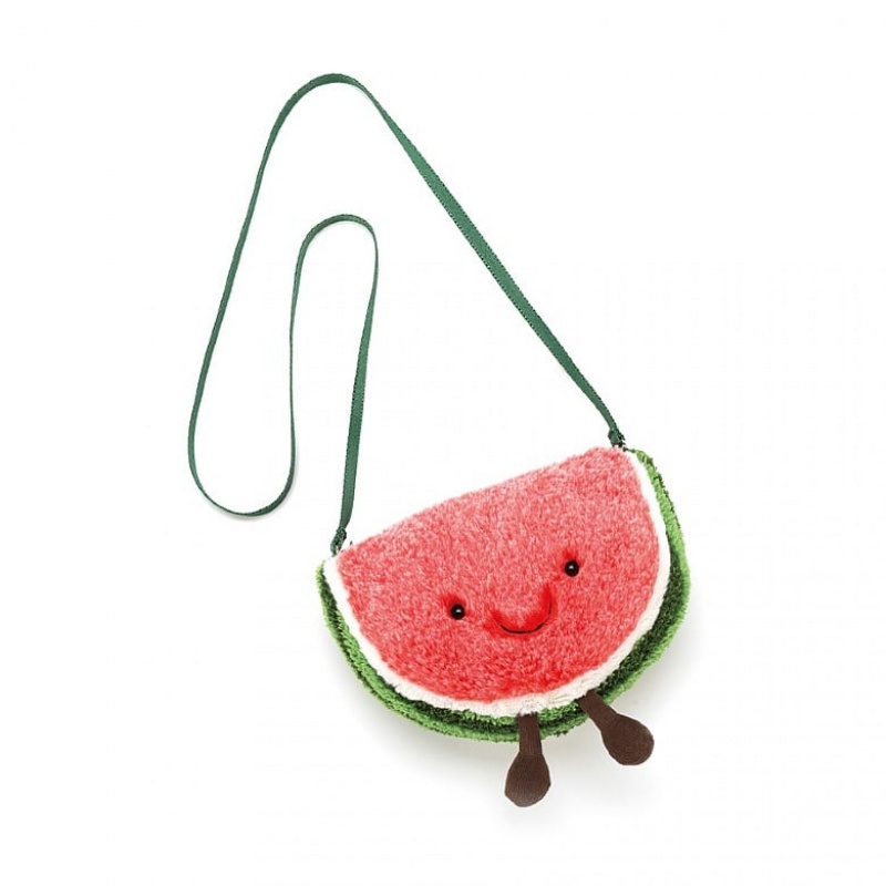 Jellycat Amuseable Watermelon Bag | ASLXK8026