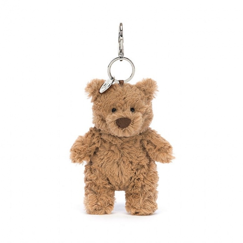 Jellycat Bartholomew Bear Bag Charm | LPAQZ4593