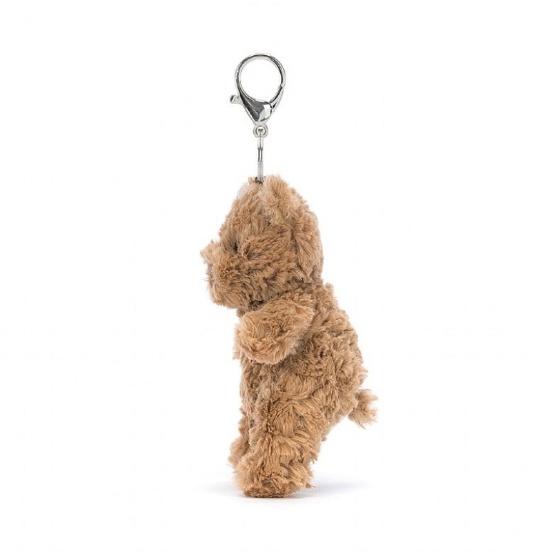 Jellycat Bartholomew Bear Bag Charm | LPAQZ4593