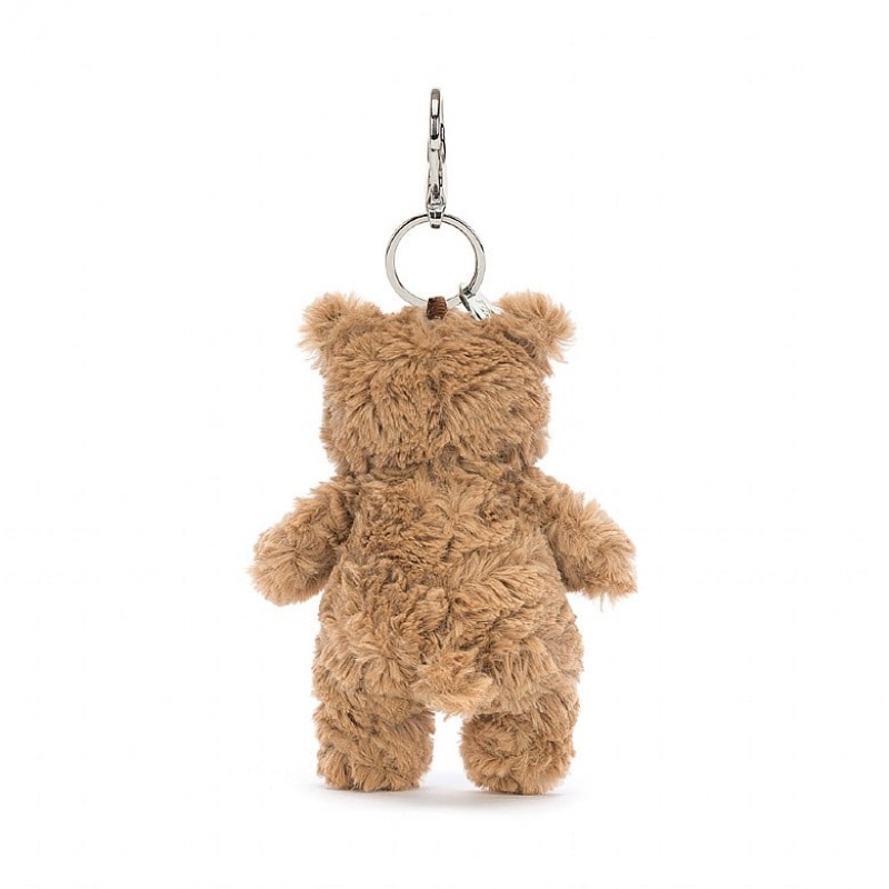 Jellycat Bartholomew Bear Bag Charm | LPAQZ4593