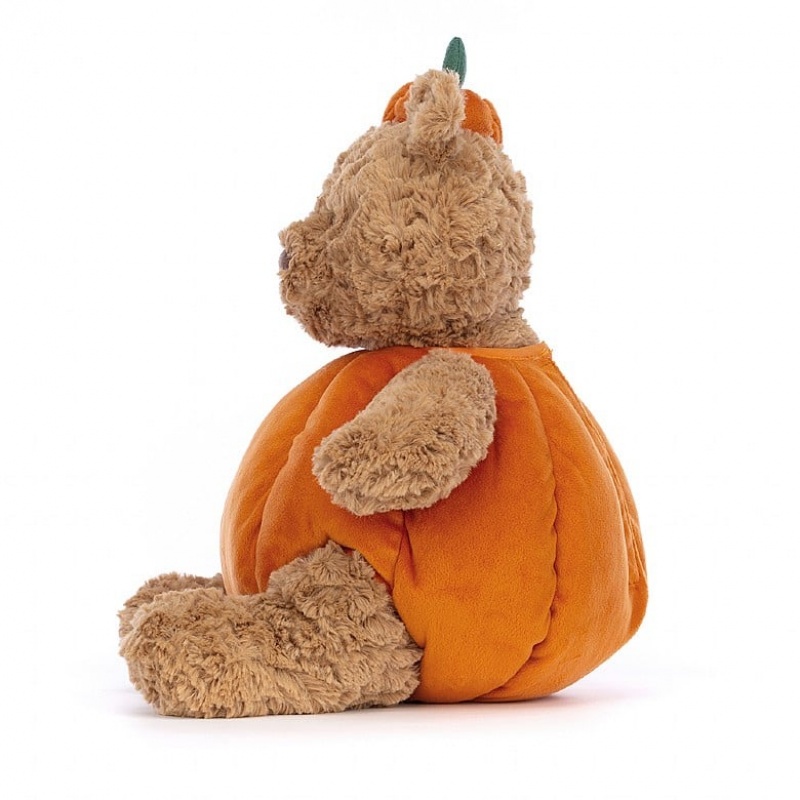 Jellycat Bartholomew Bear Pumpkin Large | EVXYS4178