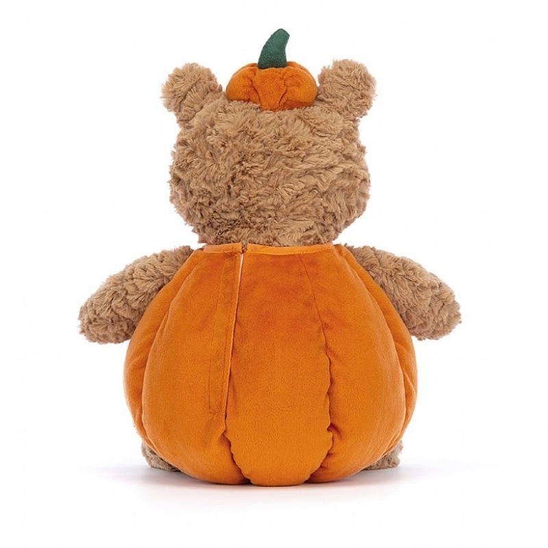 Jellycat Bartholomew Bear Pumpkin Large | EVXYS4178