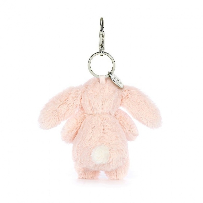 Jellycat Bashful Blush Bunny Bag Charm | MQXSB5896