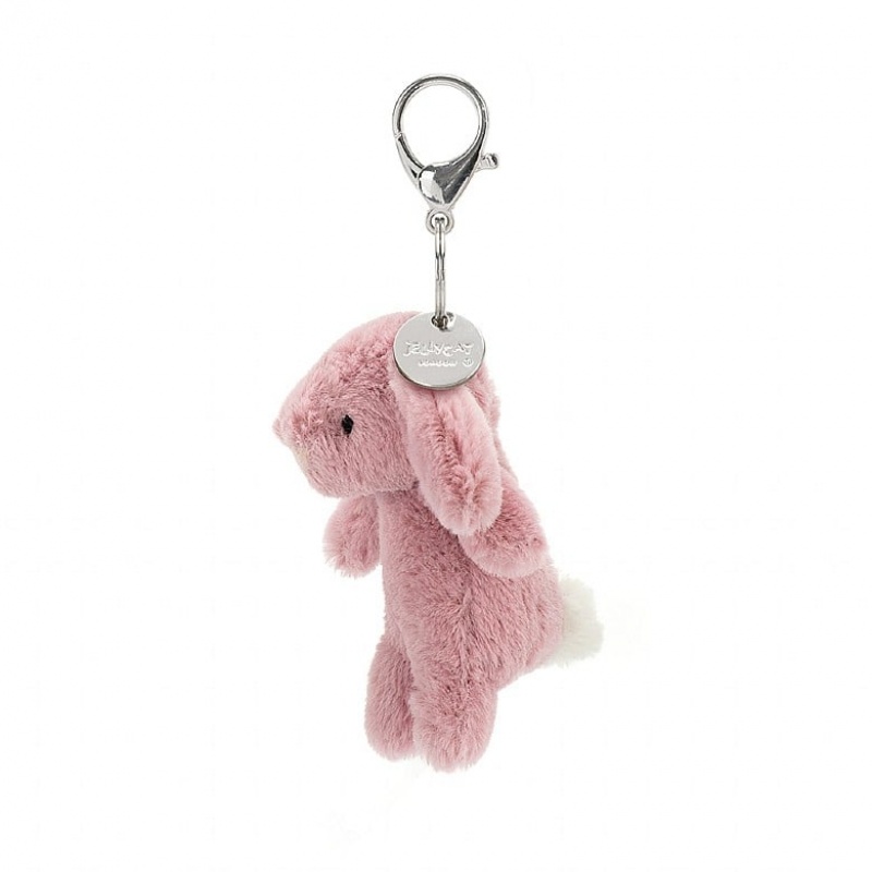 Jellycat Bashful Bunny Tulip Bag Charm | PIFQX7501