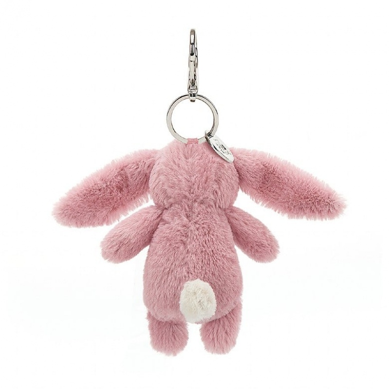 Jellycat Bashful Bunny Tulip Bag Charm | PIFQX7501