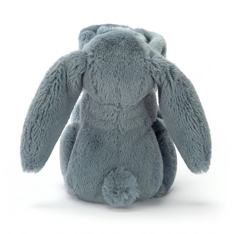 Jellycat Bashful Dusky Blue Bunny Soother | PBIZM0741