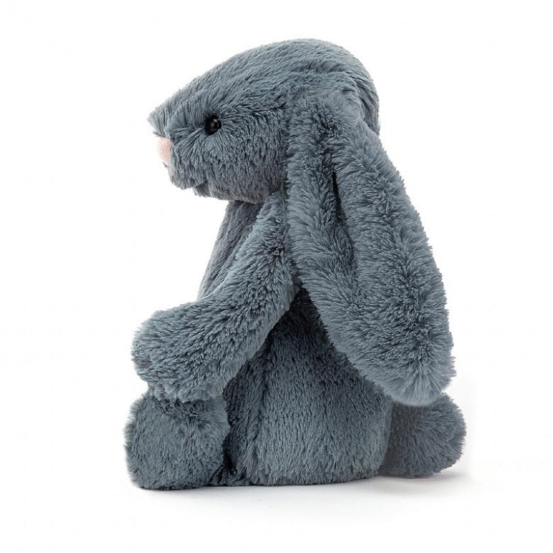 Jellycat Bashful Dusky Blue Bunny Tiny | QXBUZ3641