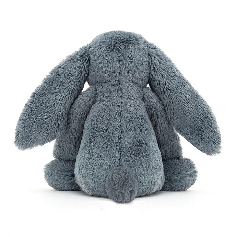 Jellycat Bashful Dusky Blue Bunny Tiny | QXBUZ3641