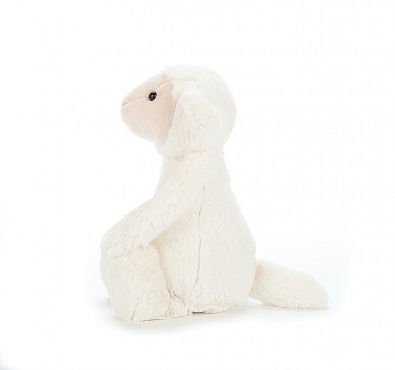 Jellycat Bashful Lamb Medium | FKDRM5463