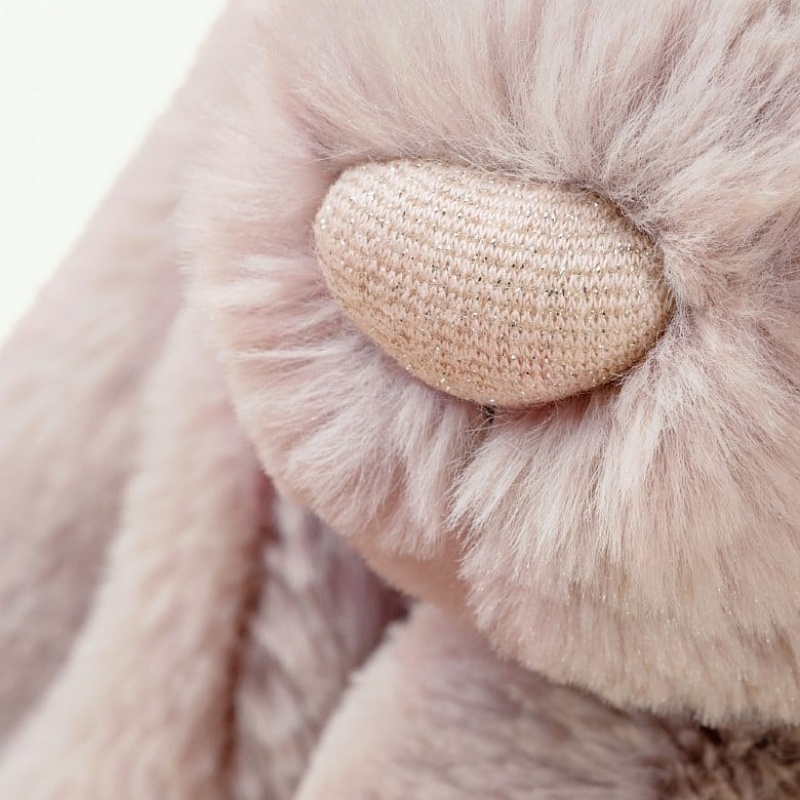 Jellycat Bashful Luxe Bunny Rosa Huge | CQPYZ2160