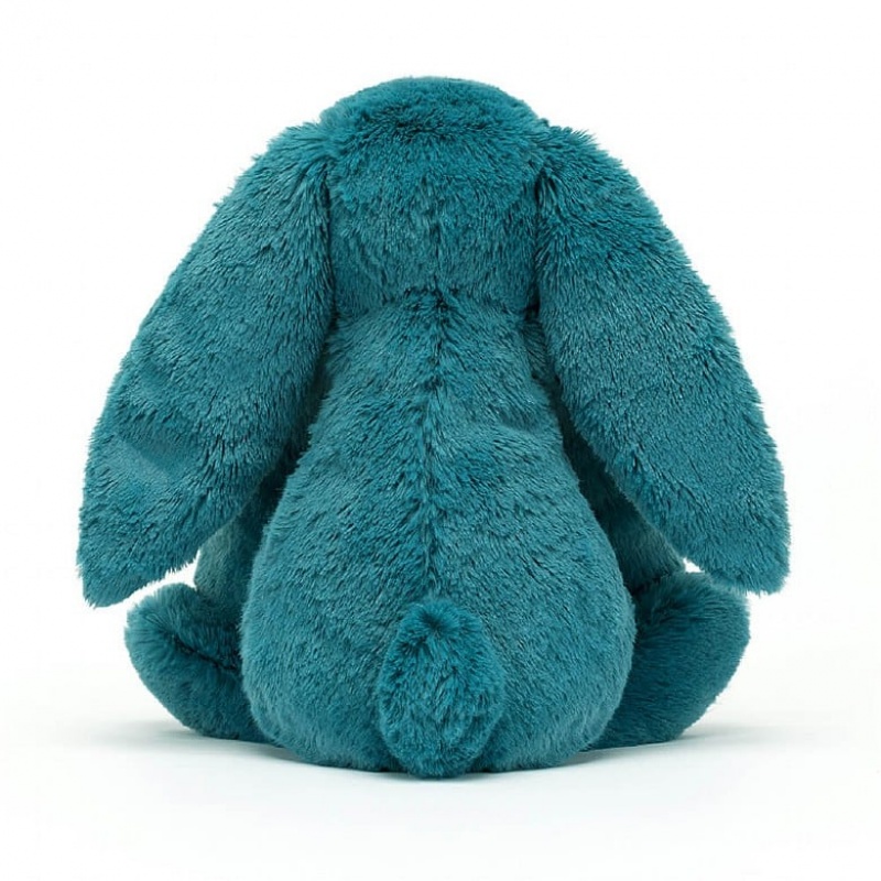 Jellycat Bashful Mineral Blue Bunny Tiny | JPFZI1945