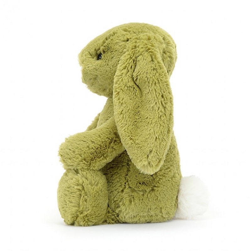 Jellycat Bashful Moss Bunny Medium | YAWHC0851