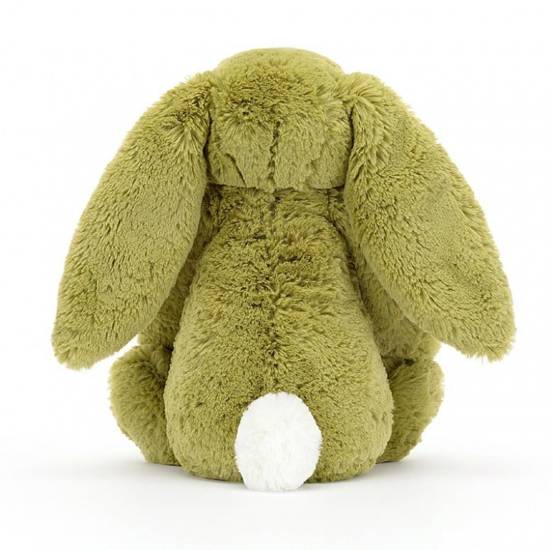 Jellycat Bashful Moss Bunny Medium | YAWHC0851