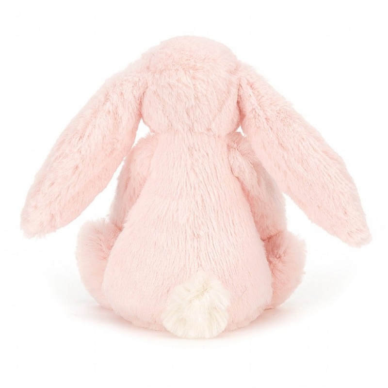 Jellycat Bashful Pink Bunny Rattle Small | UYCWS7506