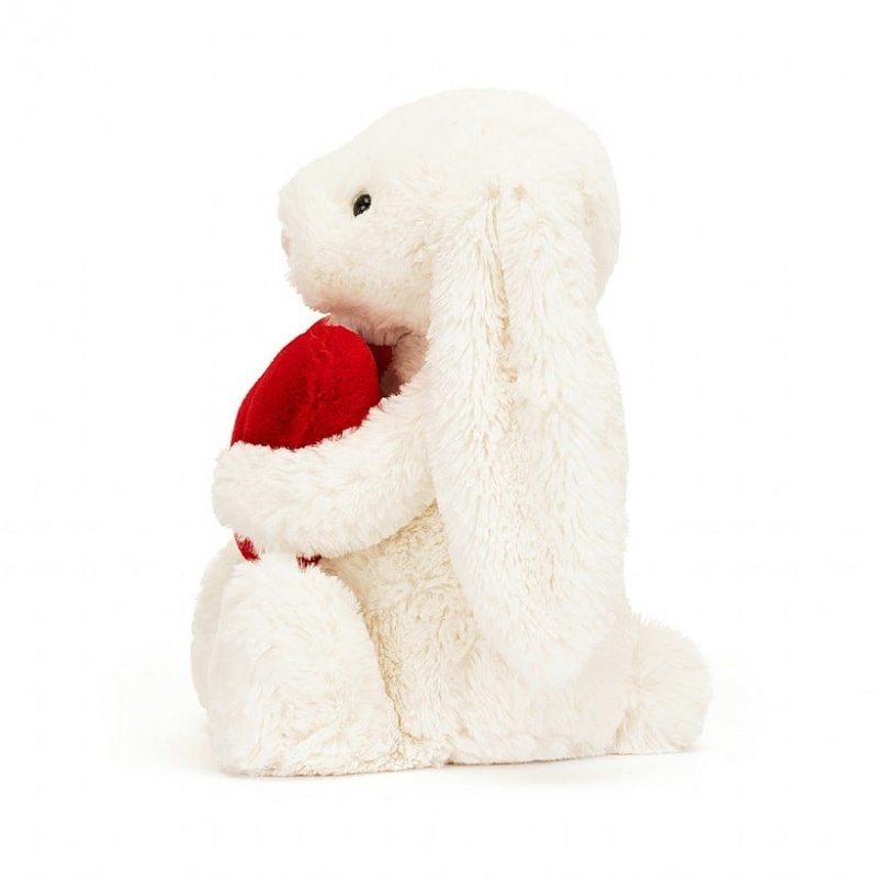 Jellycat Bashful Red Love Heart Bunny Medium | WIBLP3917