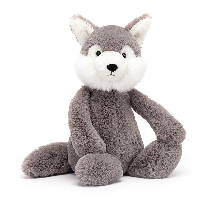 Jellycat Bashful Wolf Medium | LQWGN1976