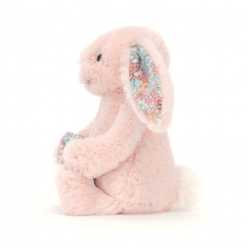 Jellycat Blossom Heart Blush Bunny | NZKWY6158