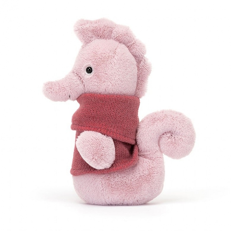 Jellycat Cozy Crew Seahorse | VYODS5829